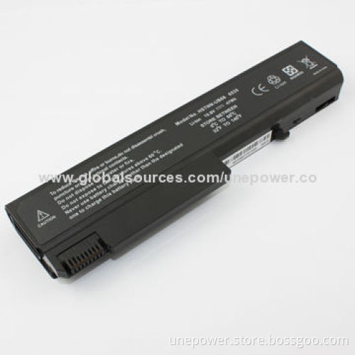 Laptop Battery, Li-ion Replacement for HP Compaq 6500b, 6530b, 6535b, 4,400mAh